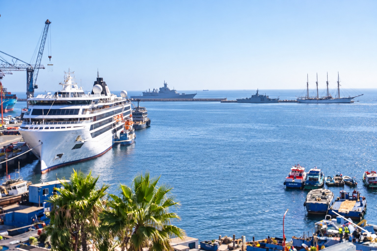 Comienza la temporada de cruceros en Valparaíso: Recalarán 25% más de naves